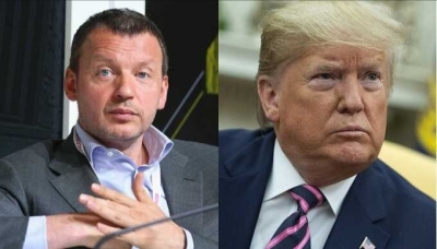 Глава &laquo;СНС&raquo; Николай Гордеев и Дональд Трамп сделали совместное фото с логотипом E-ON